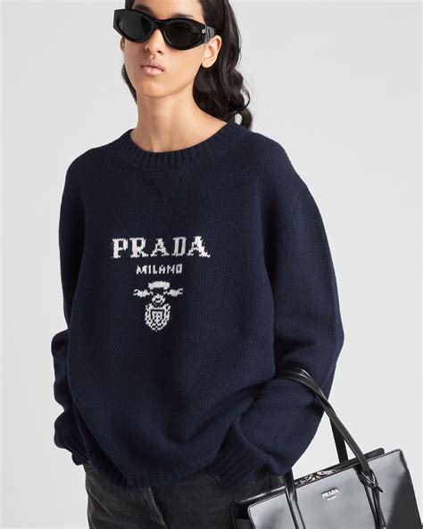 prada milano grey sweater